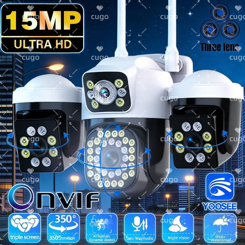 Smart Home Kamera Outdoor - WiFi IP Camera Outdoor 15MP 8K