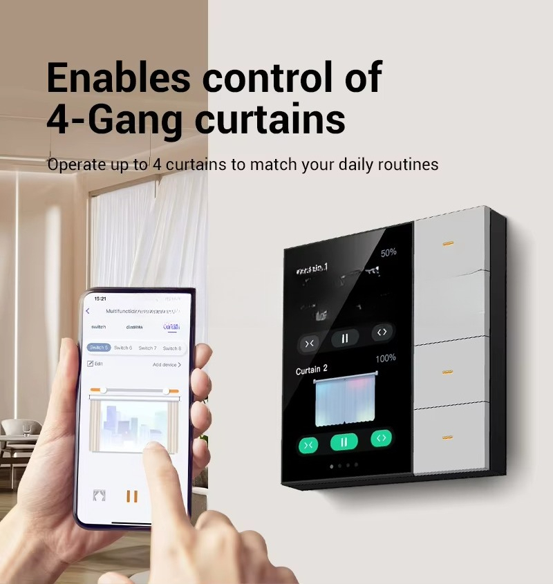 4 Gang Zigbee Smart Life Smart - Smart Home App ulasan dan harga