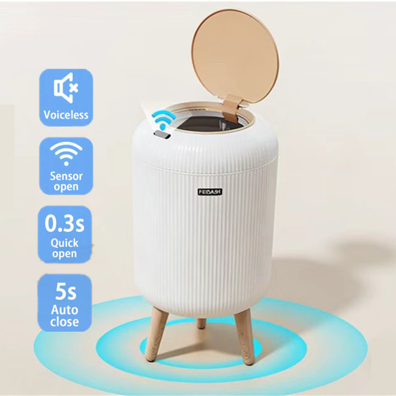 10L Automatic Sensor Trash Can - Smart Home Junkie ulasan dan harga