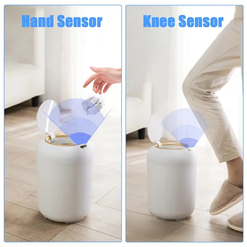 10L Automatic Sensor Trash Can - Smart Home Junkie ulasan dan harga
