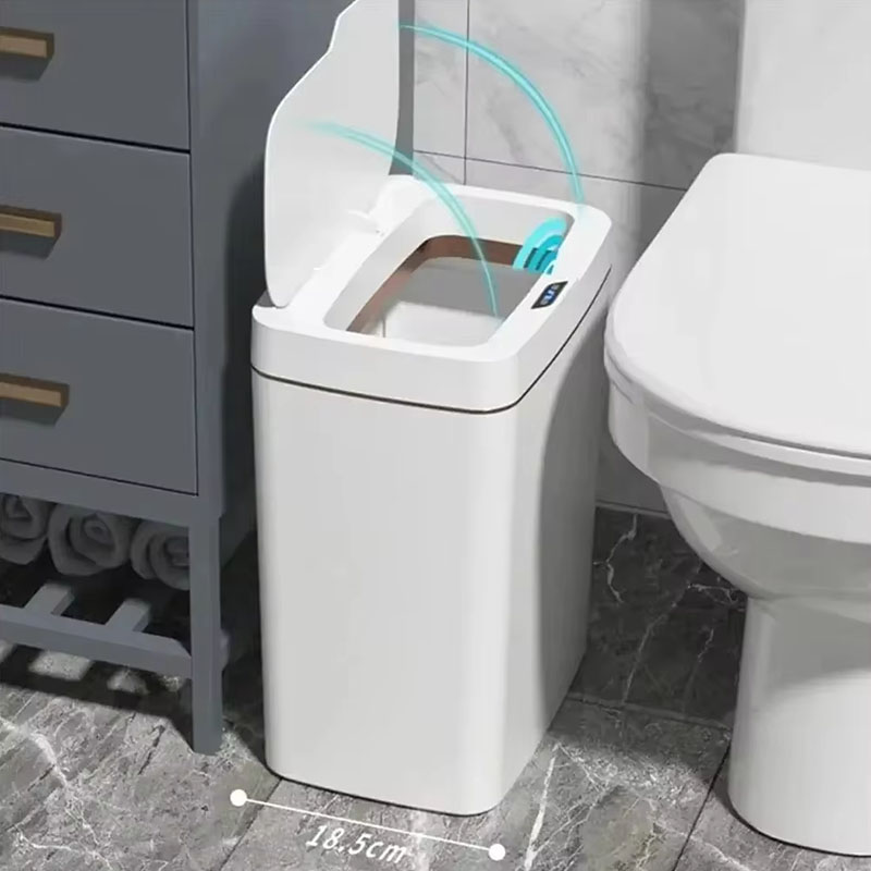 15L smart bathroom trash can w - Smart Home Junkie ulasan dan harga