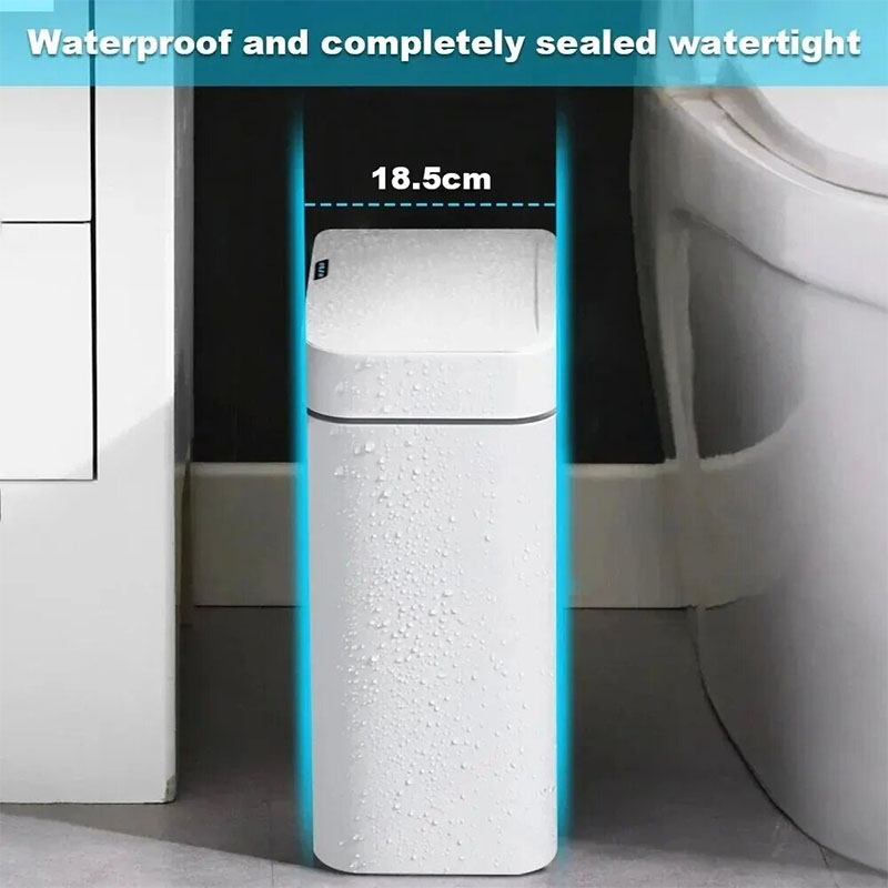 15L smart bathroom trash can w - Smart Home Junkie ulasan dan harga