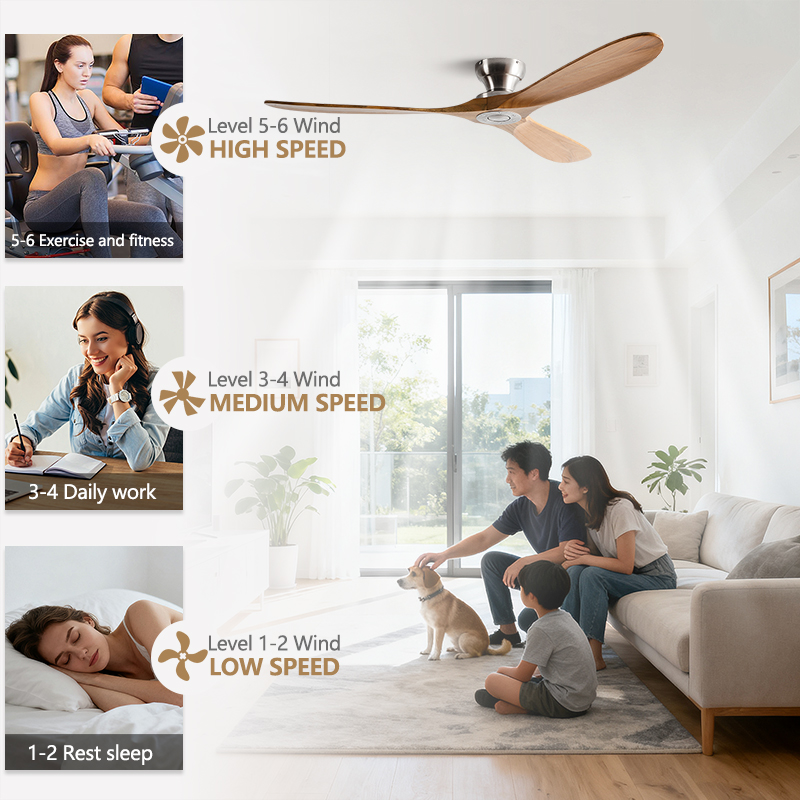 42/52/60inch Low Floor Ceiling - Smart Ceiling Fan ulasan dan harga