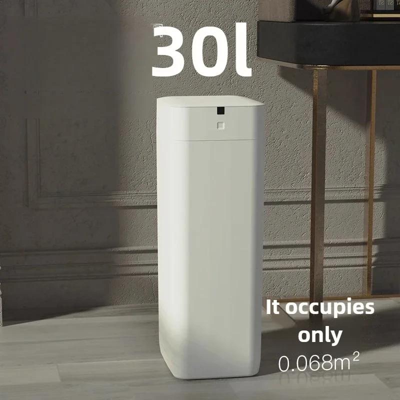 30L Smart Trash Can Automatic  - Smart Home Junkie ulasan dan harga