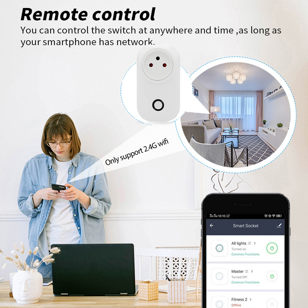 Tuya Smart Socket IsraeL Plug  - Smart Outdoor Plug ulasan dan harga