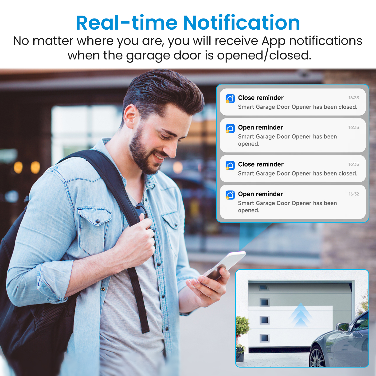 Tuya Smart Life Garage Door Op - Smart Outdoor Plug ulasan dan harga