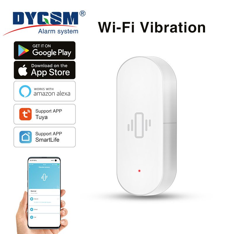 Tuya WiFi Vibration Sensor, Se - Smart Home Setup ulasan dan harga