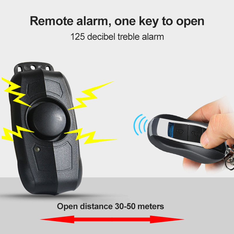 Motorcycle Bicycle Anti-theft  - Wireless Door Sensor ulasan dan harga