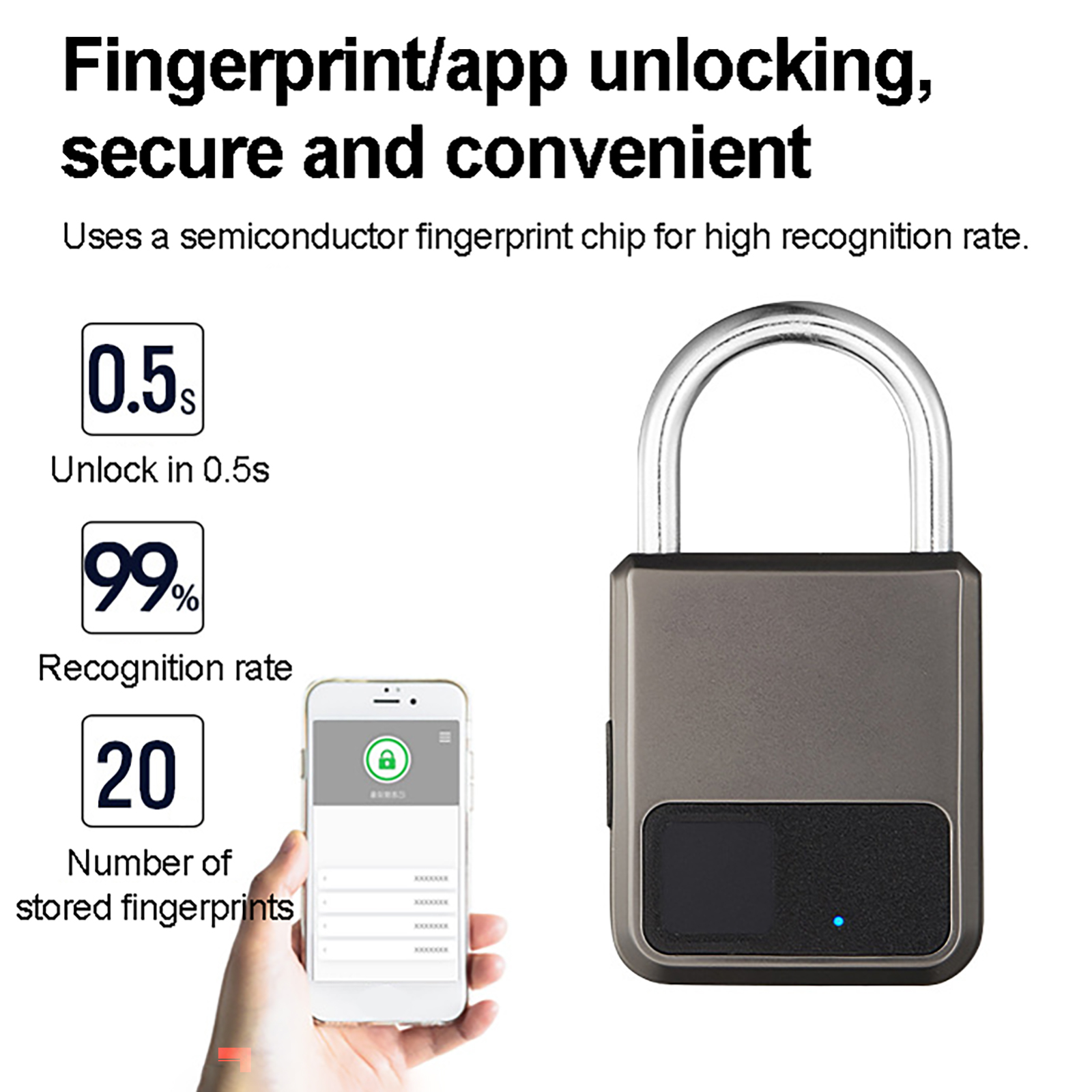 Tuya Smart Padlock 20 Number F - Smart Door Lock ulasan dan harga