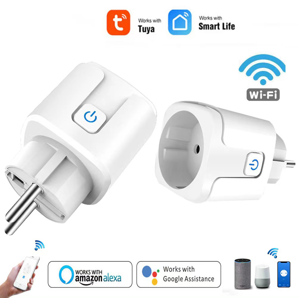 EU 16A/20A Smart Plug WiFi Soc - Smart Outdoor Plug ulasan dan harga
