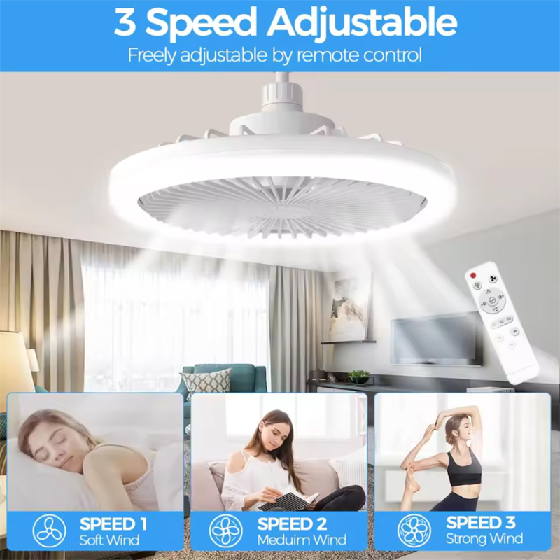 Modern Smart ceiling fan with  - Smart Ceiling Fan ulasan dan harga