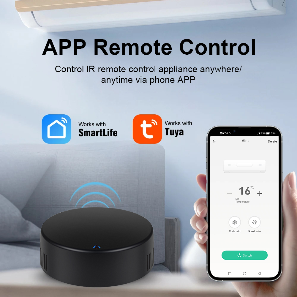 Tuya WiFi RF IR Remote Control - Smart Home Setup ulasan dan harga