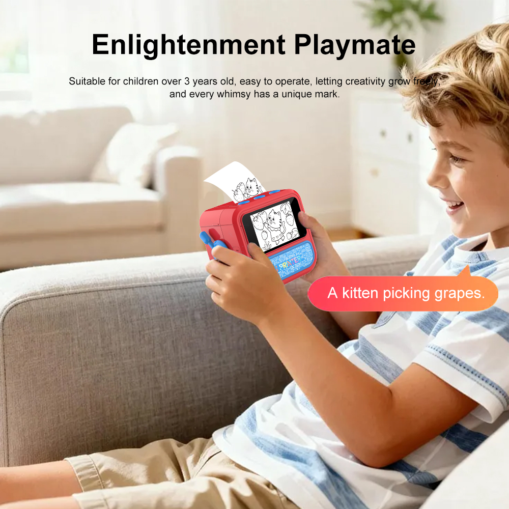Smart AI Voice Mini Thermal Pr - Smart Home Setup ulasan dan harga