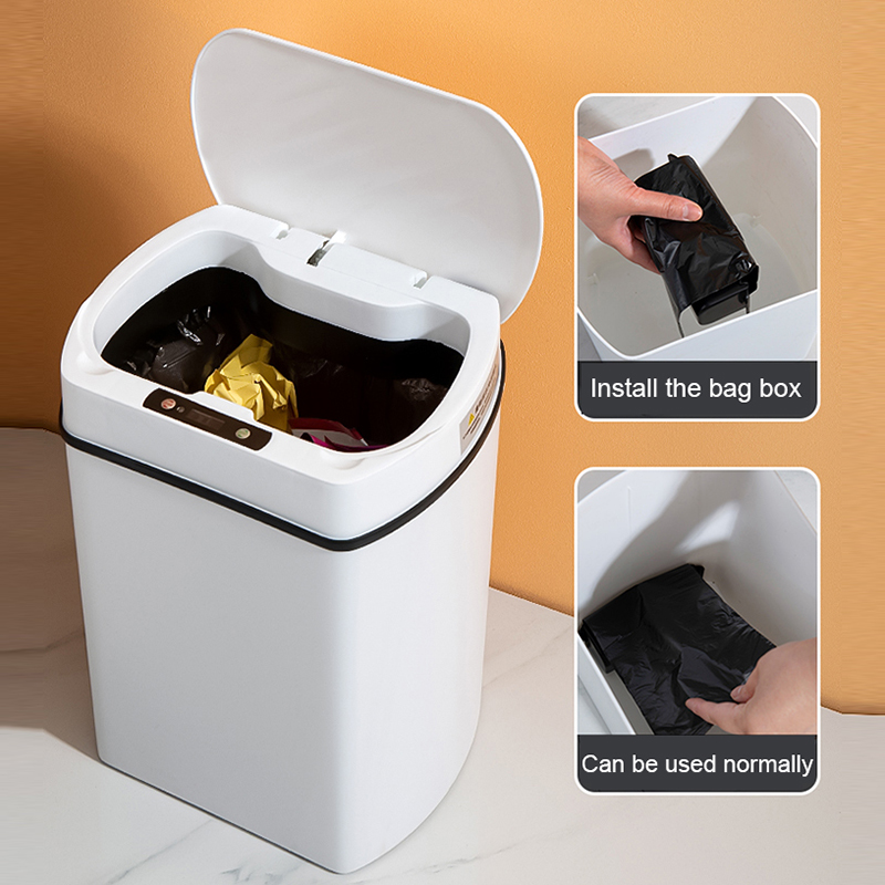 Smart trash can for kitchen Ho - Smart Home Junkie ulasan dan harga