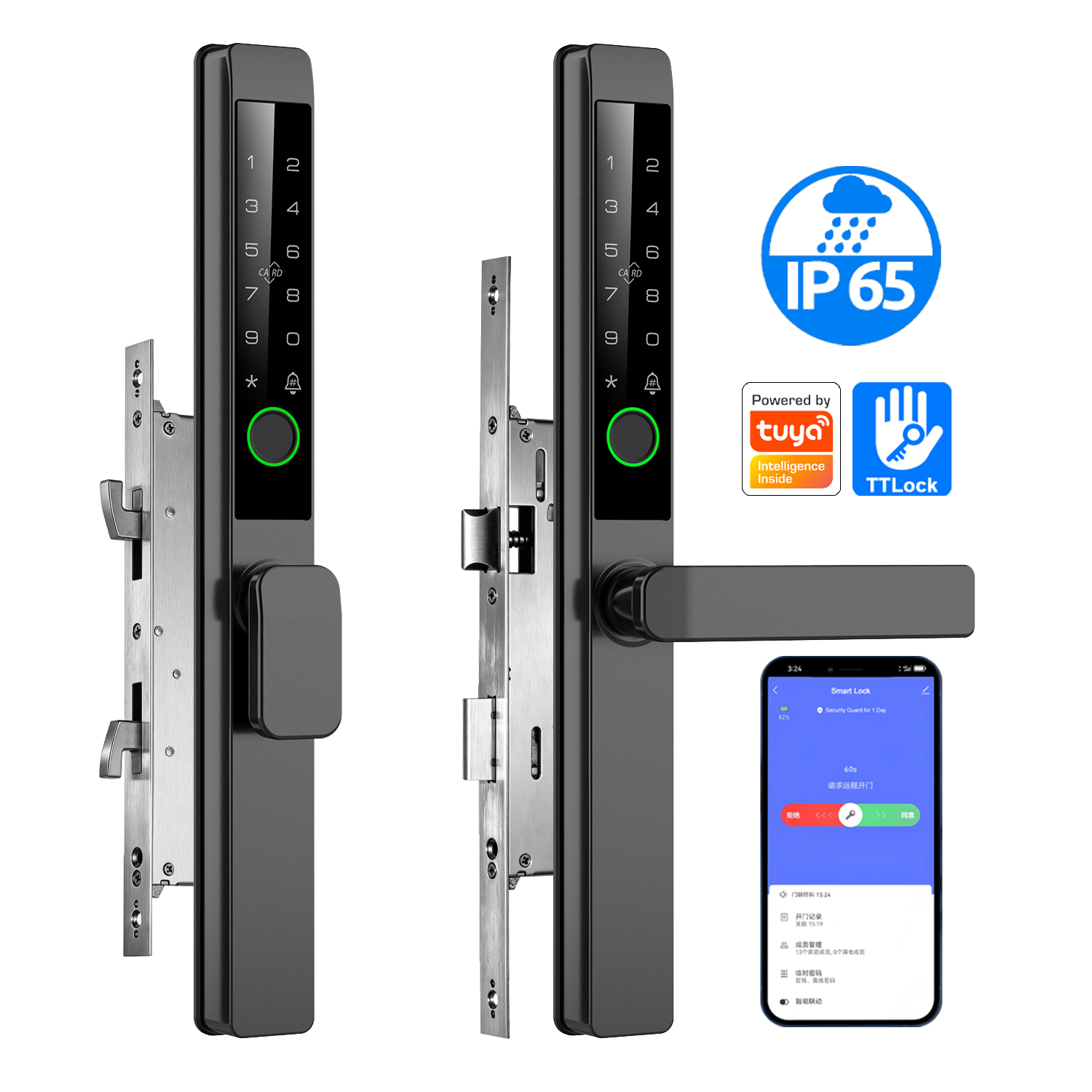 Tolink Key Card Password Tuya  - Smart Door Lock ulasan dan harga