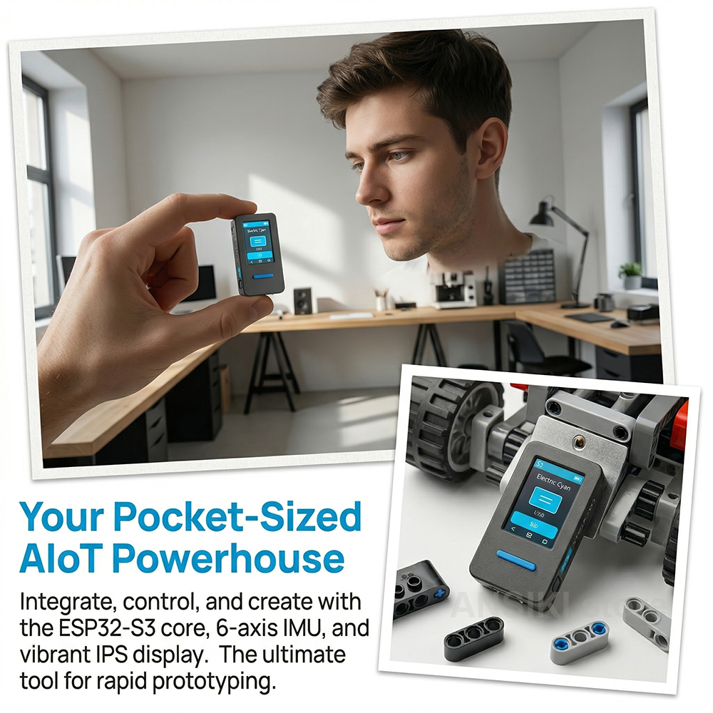 M5Stack M5StickS3 ESP32-S3 IoT - Smart Home Display ulasan dan harga