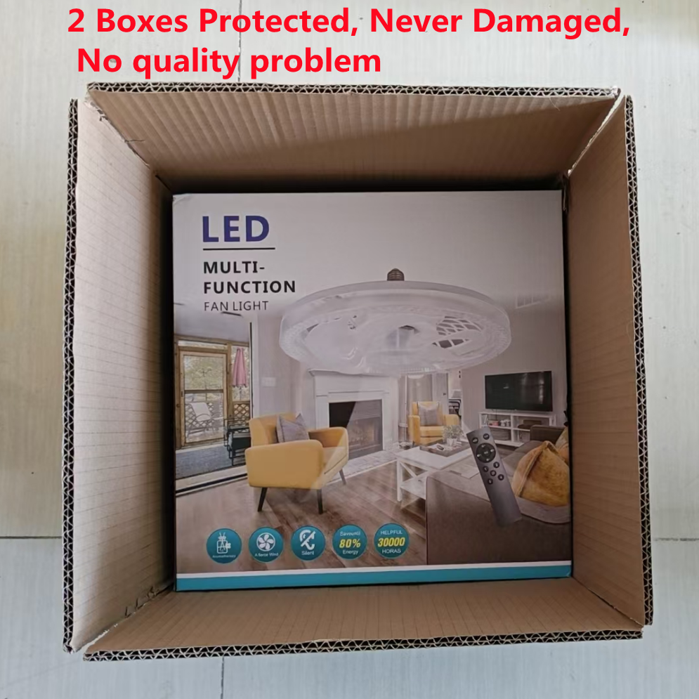50W 30cm New Ceiling Fan Light - Smart Ceiling Fan ulasan dan harga