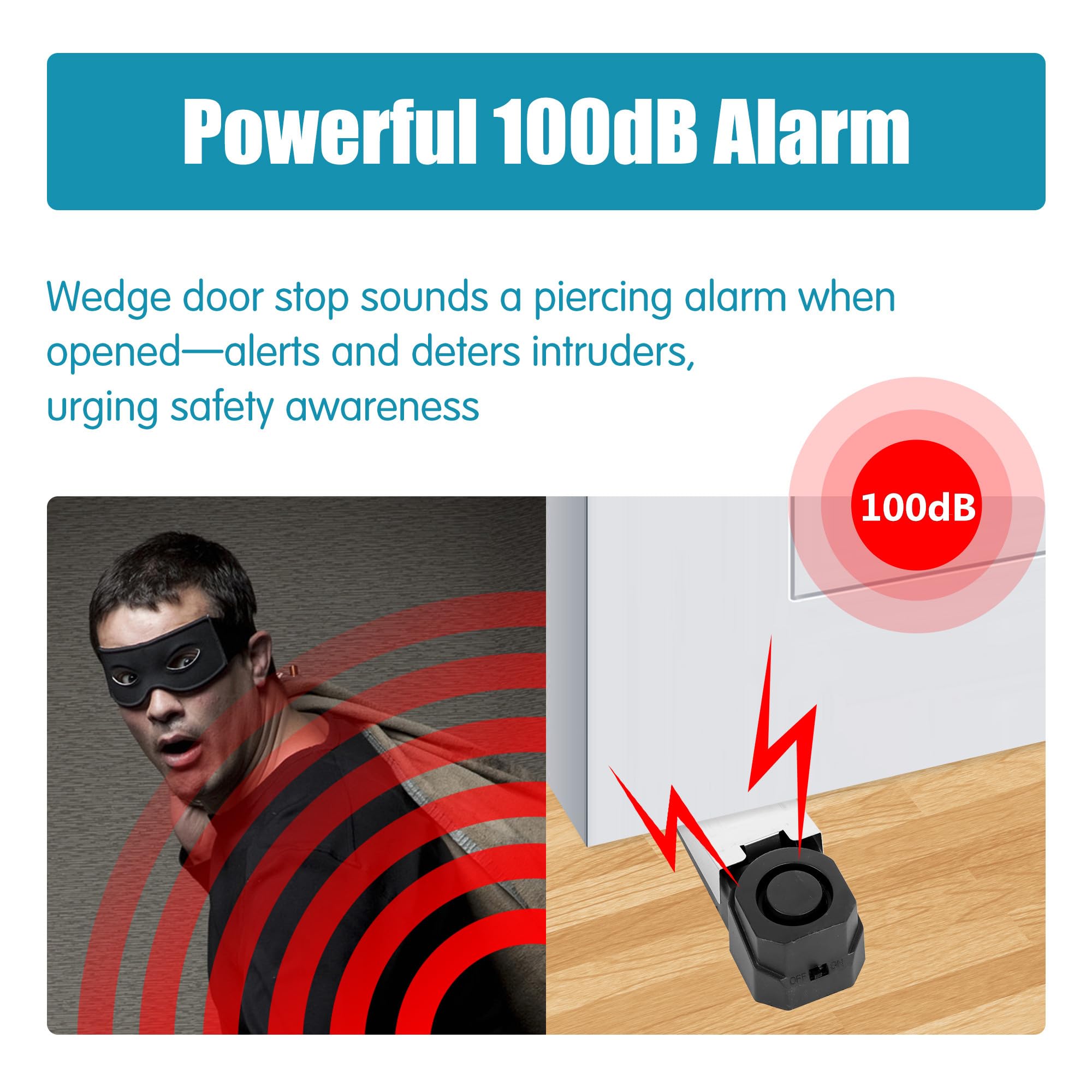 Wireless Door Stop Alarm Syste - Wireless Door Sensor ulasan dan harga