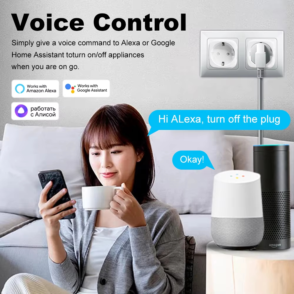 Smart Plug Tuya Smart Socket E - Smart Outdoor Plug ulasan dan harga