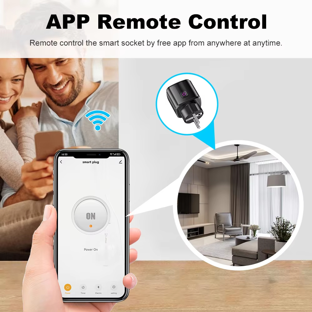 Smart Plug Tuya Smart Socket E - Smart Outdoor Plug ulasan dan harga