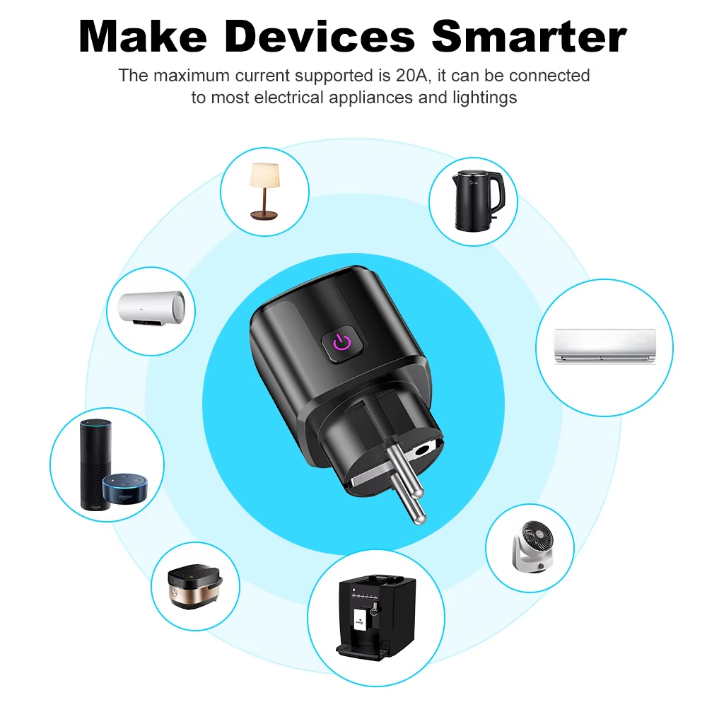 Smart Plug Tuya Smart Socket E - Smart Outdoor Plug ulasan dan harga