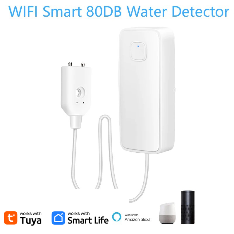 Tuya WiFi Smart Water Leak Sen - Wifi Water Leak Detector ulasan dan harga