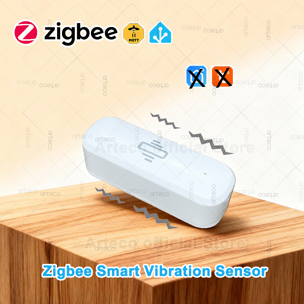 ZigBee Smart Vibration Sensor  - Smart Home Setup ulasan dan harga