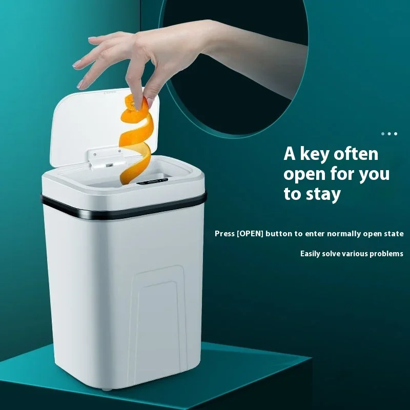 15L Smart Trash Can Automatic  - Smart Home Junkie ulasan dan harga