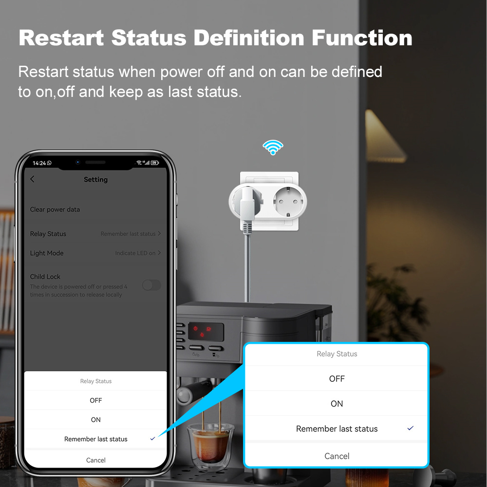 WiFi Smart Plug Dual Outlet 16 - Smart Outdoor Plug ulasan dan harga