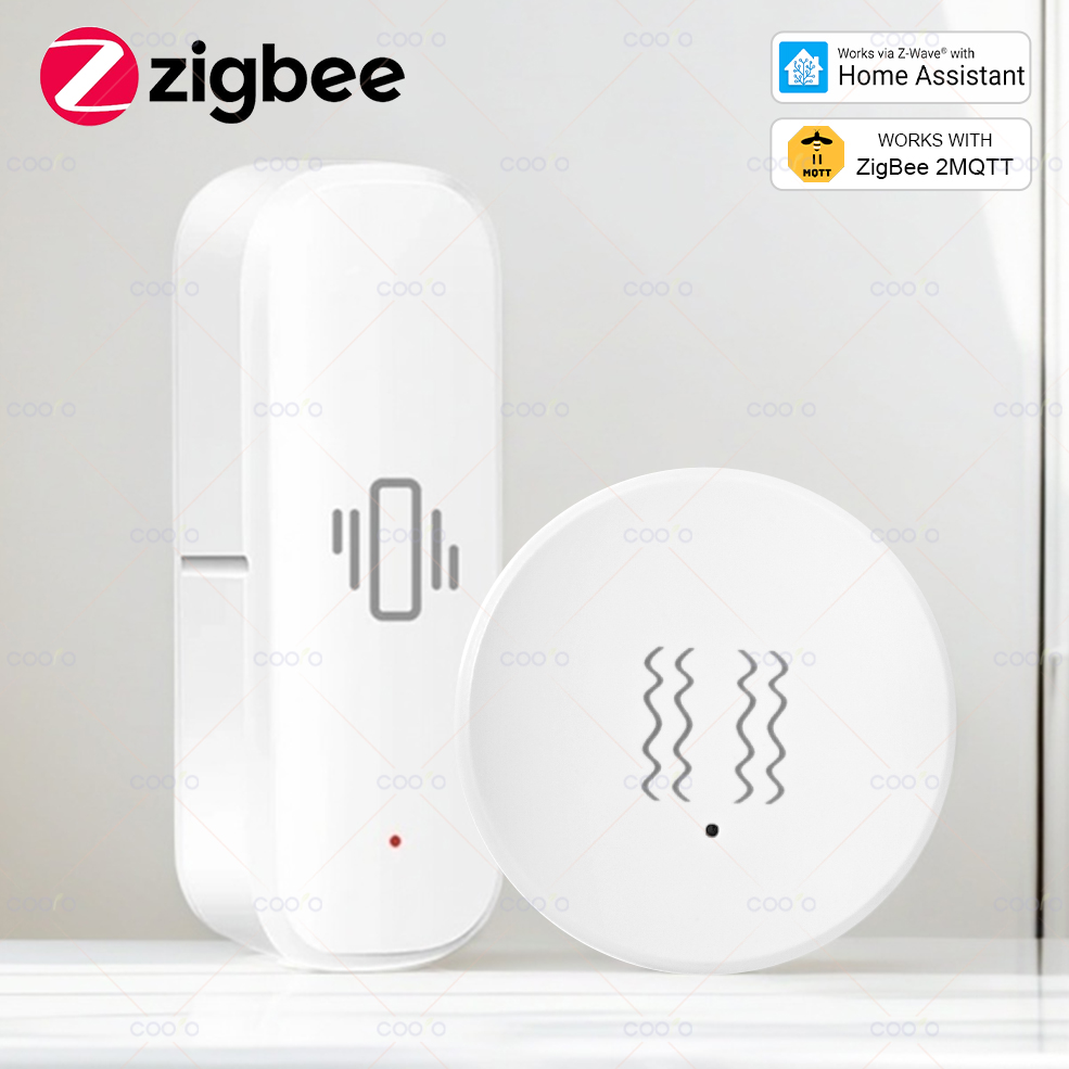 ZigBee 3.0 Vibration Sensor Re - Smart Home Setup ulasan dan harga