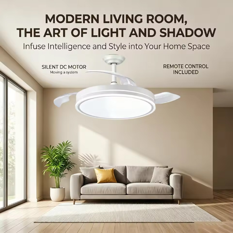 Smart LED Ceiling Fan with Lam - Smart Ceiling Fan ulasan dan harga