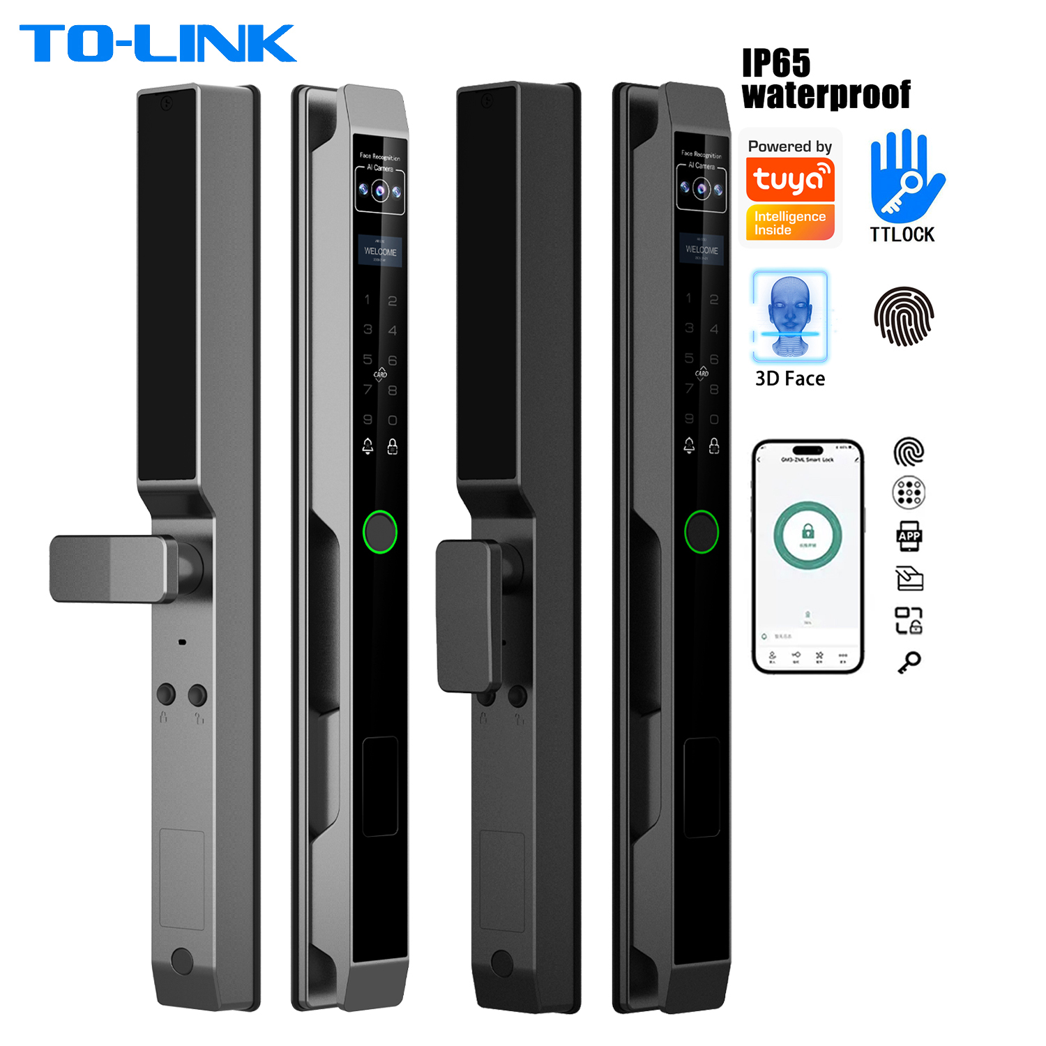 Key Card Digital Ip65 Waterpro - Smart Door Lock ulasan dan harga