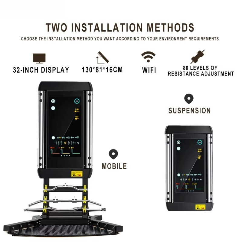 Ai Fitness Mirror Smart Touch  - Smart Home Display ulasan dan harga