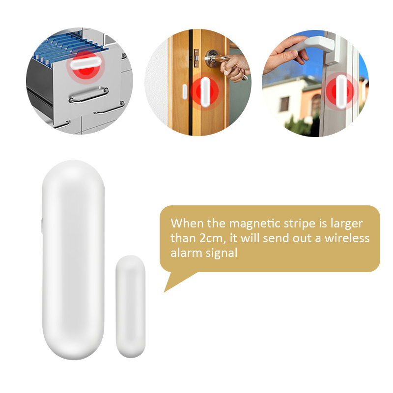 MD-211R Wireless 433/868MHz Al - Wireless Door Sensor ulasan dan harga