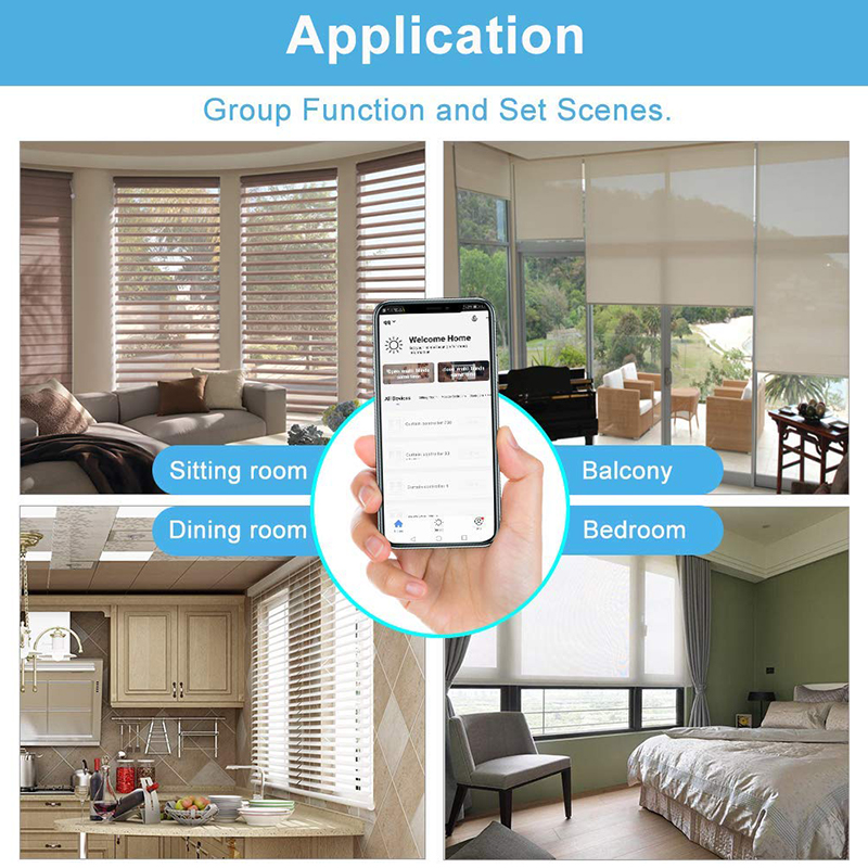 RSH Tuya Wifi Roller Shutter M - Smart Home App ulasan dan harga