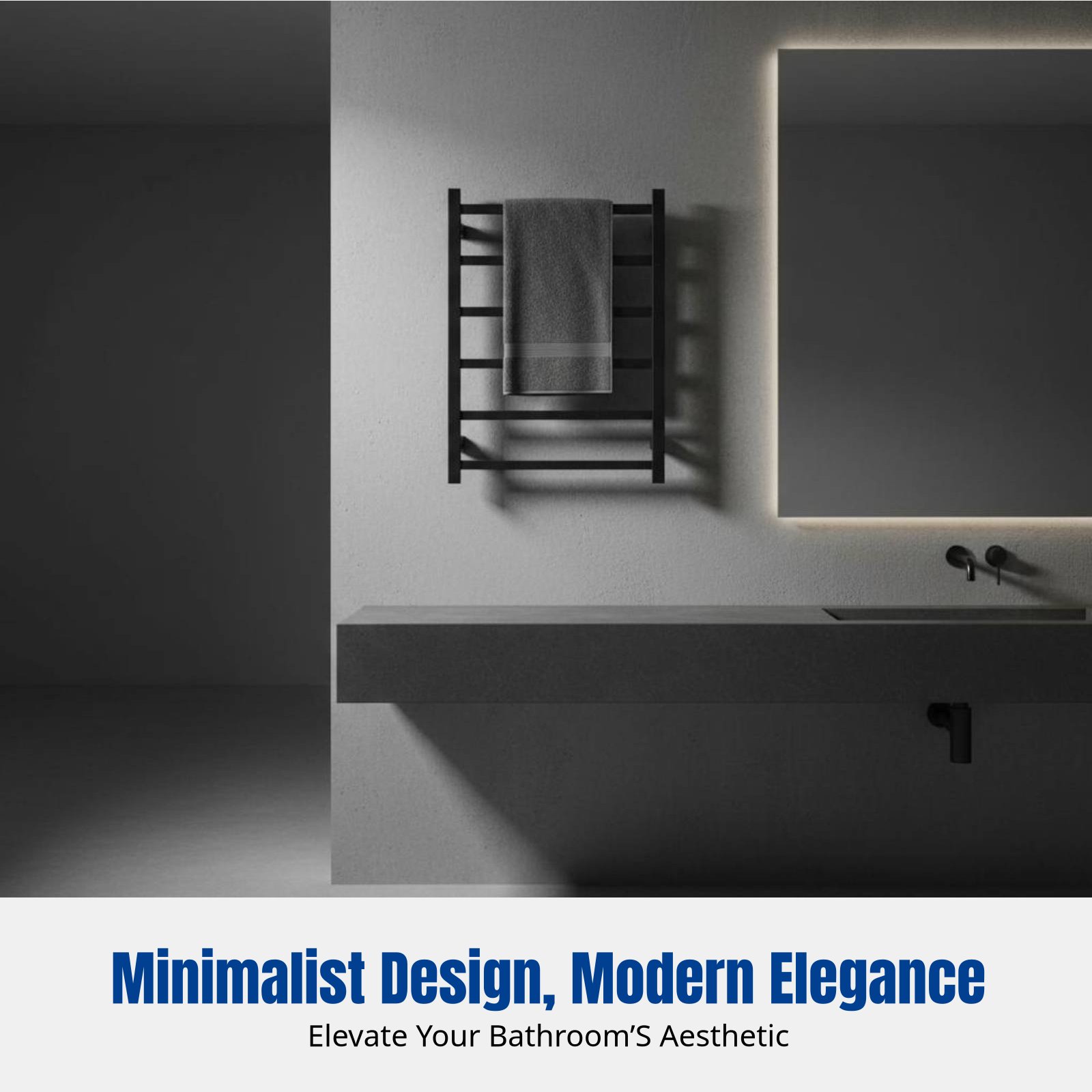 Smart Electric Towel Rack, Hea - Smart Home Display ulasan dan harga