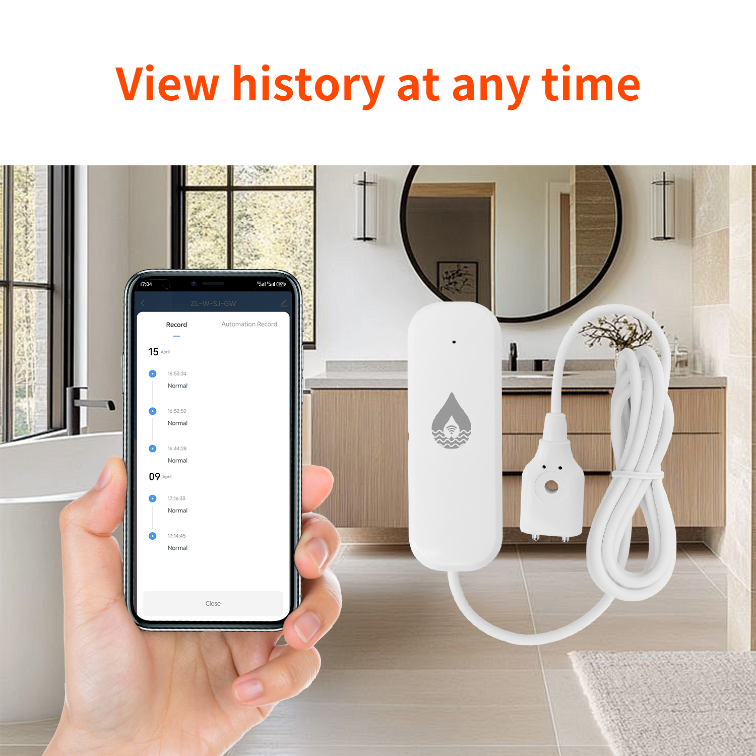 Tuya Smart WiFi/Zigbee Water L - Wifi Water Leak Detector ulasan dan harga