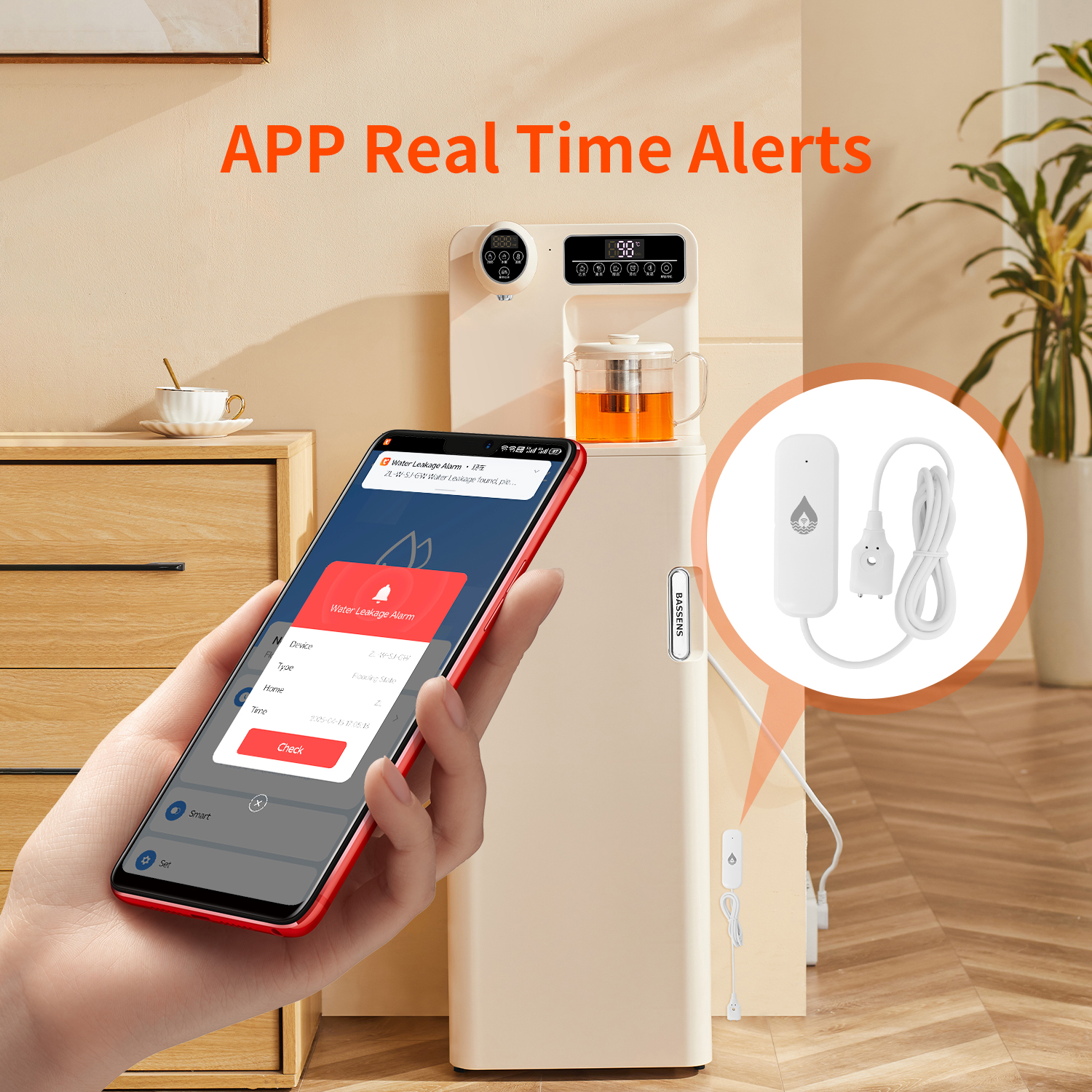 Tuya Smart WiFi/Zigbee Water L - Wifi Water Leak Detector ulasan dan harga