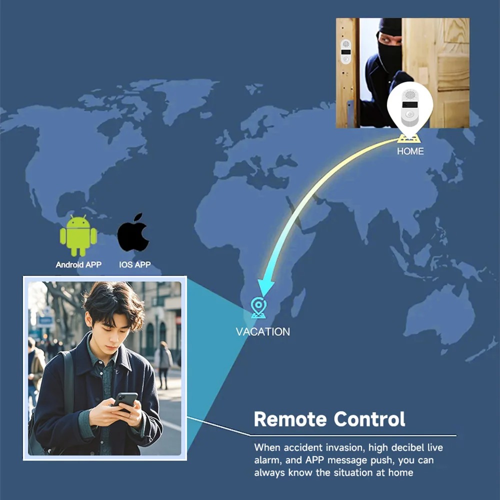 Tuya WiFi Vibration Sensor - 1 - Smart Home Setup ulasan dan harga