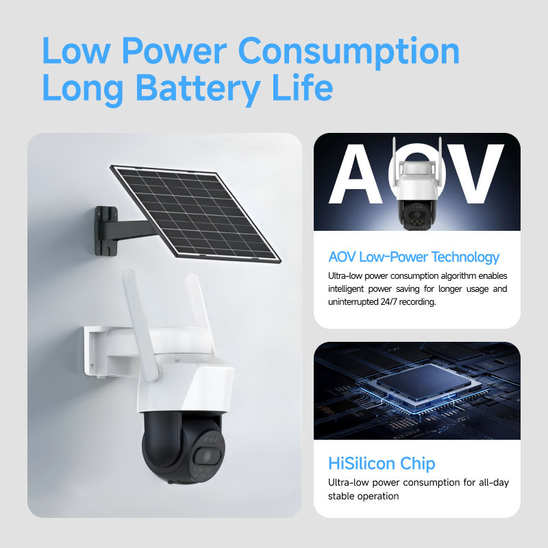 4G LTE Solar Security Camera 5 - Smart Outdoor Plug ulasan dan harga