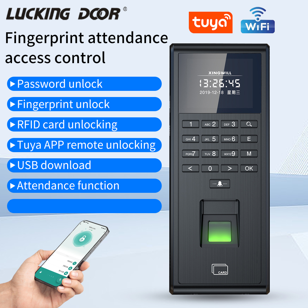 Tuya Smart Biometric Fingerpri - Smart Door Lock ulasan dan harga