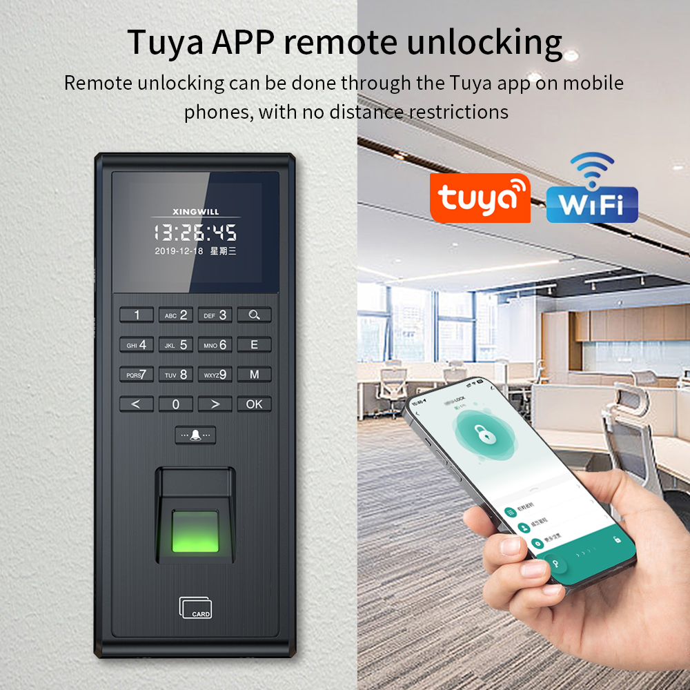 Tuya Smart Biometric Fingerpri - Smart Door Lock ulasan dan harga
