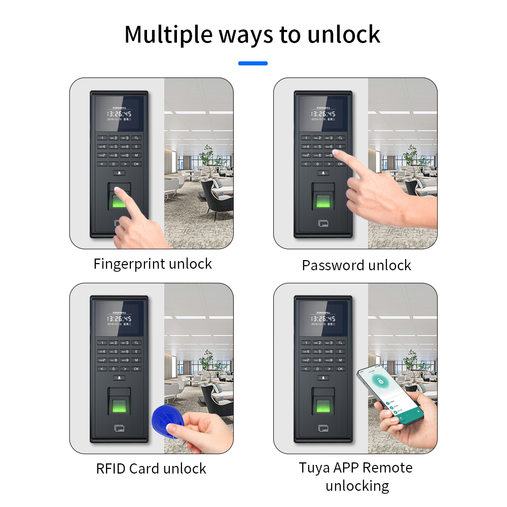 Tuya Smart Biometric Fingerpri - Smart Door Lock ulasan dan harga