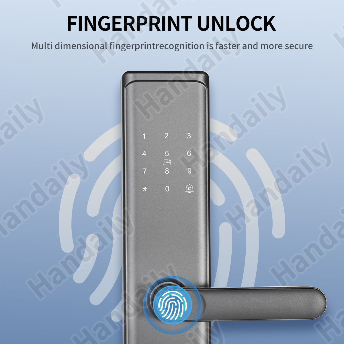 Tuya Wifi TTlock App Fingerpri - Smart Door Lock ulasan dan harga
