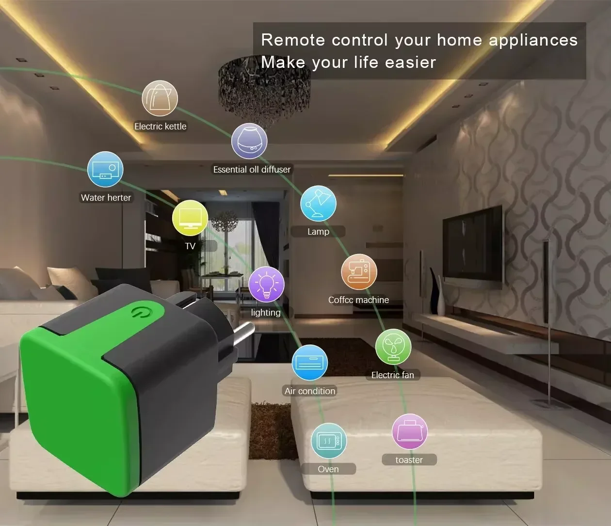 Tuya EU 16A WiFi Smart Waterpr - Smart Outdoor Plug ulasan dan harga
