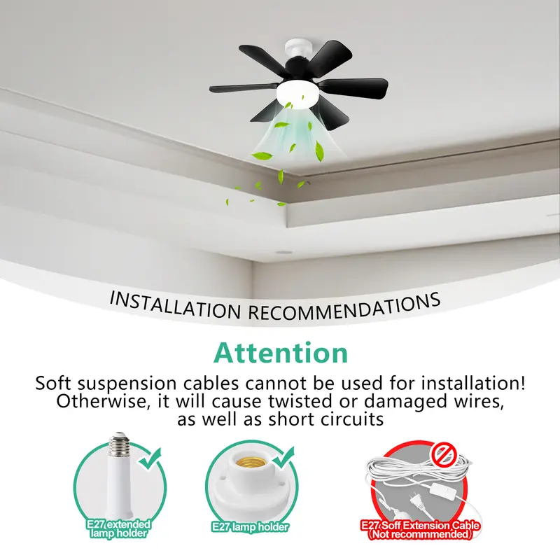 40W Ceiling Fan with Remote Co - Smart Ceiling Fan ulasan dan harga