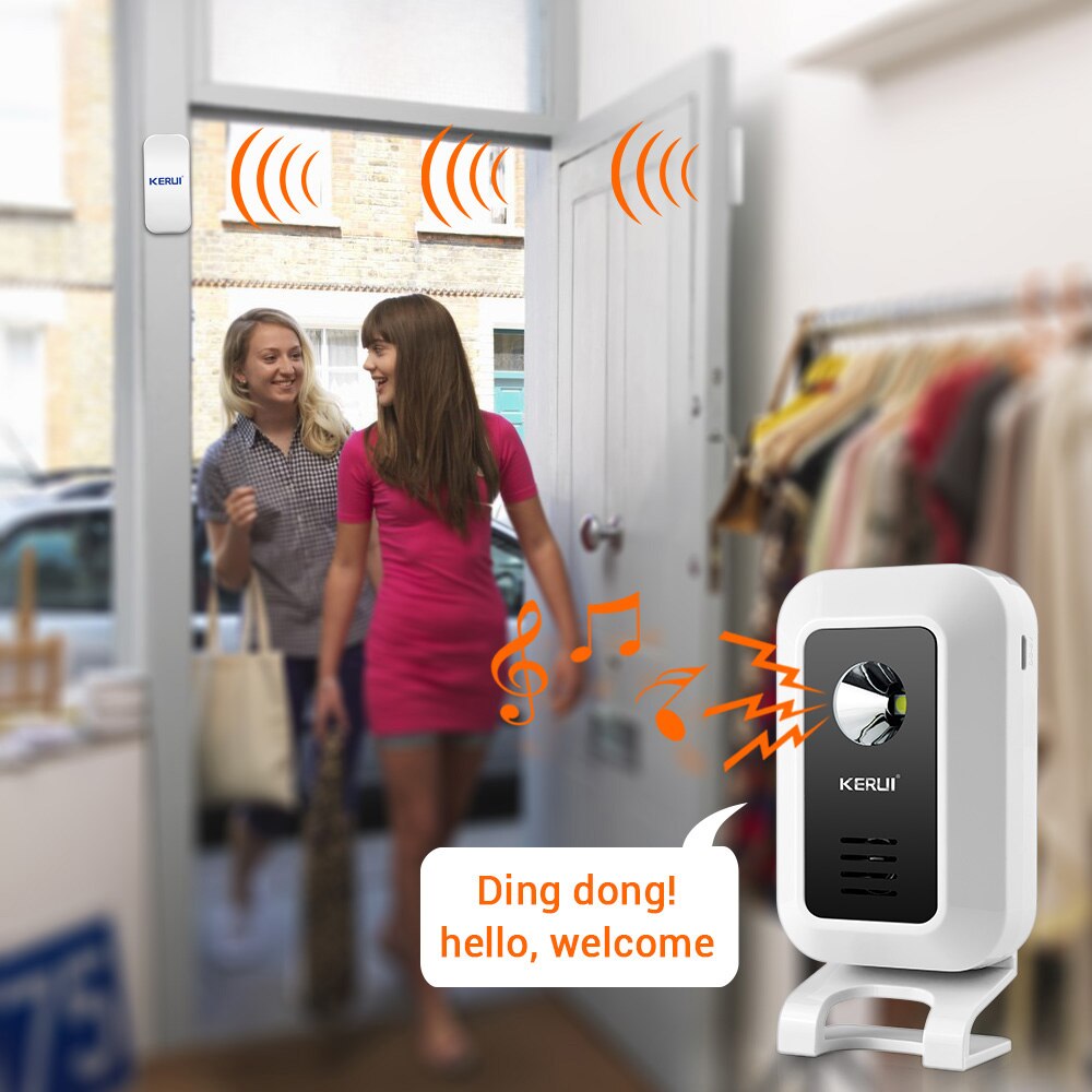 KERUI M7 Welcome Motion Sensor - Wireless Door Sensor ulasan dan harga