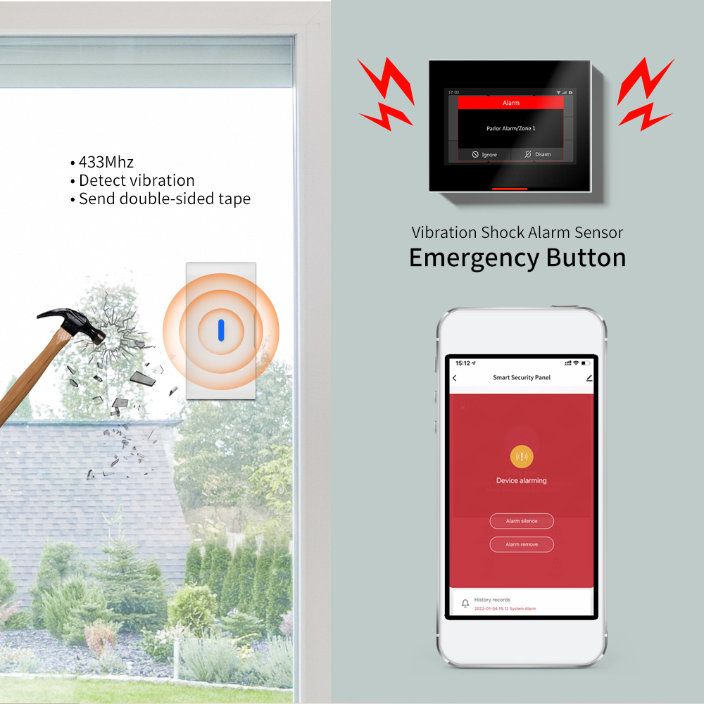 Ostaniot 433MHz eV1527 Wireles - Wireless Door Sensor ulasan dan harga