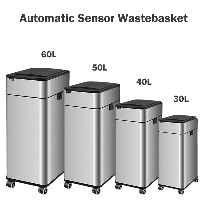 Smart Trash Can 20 30 40 50 60 - Smart Home Junkie ulasan dan harga