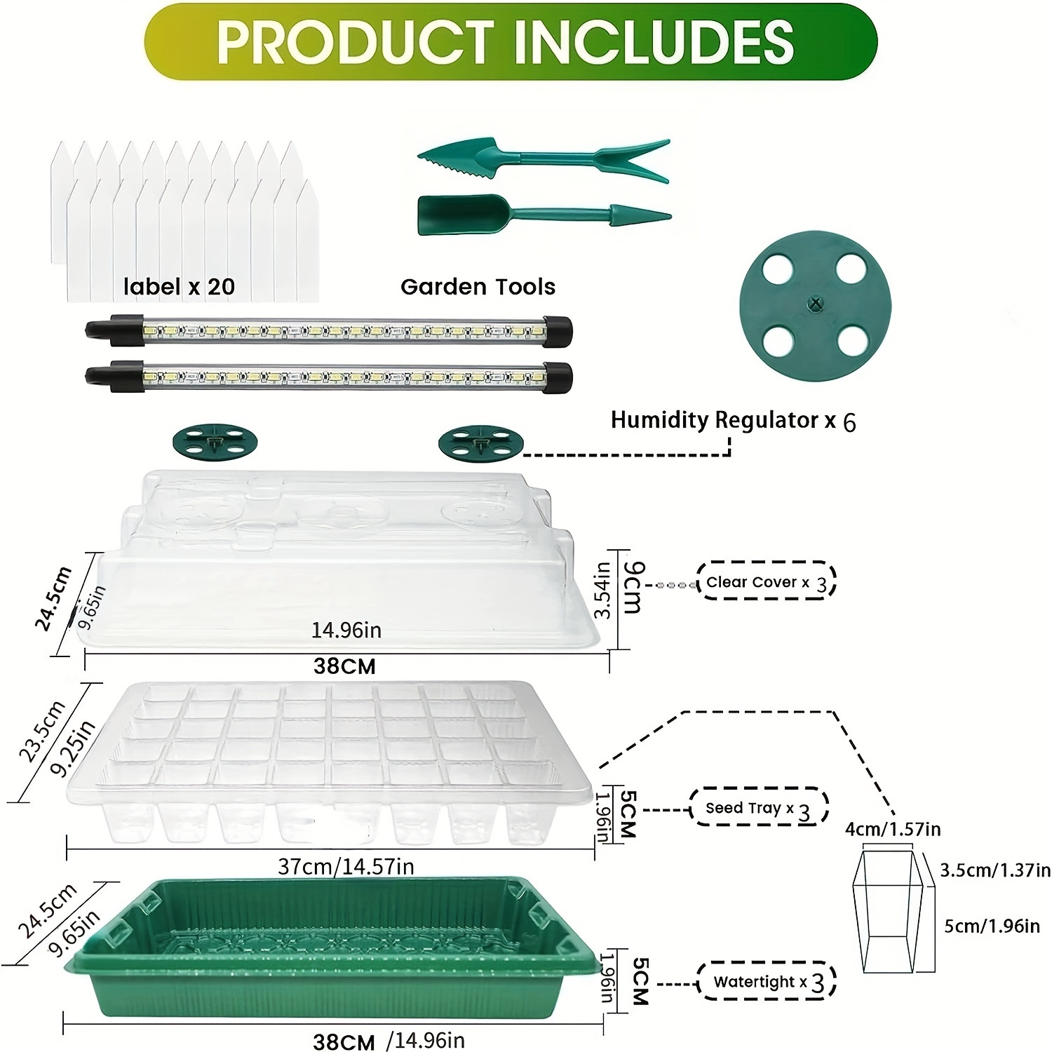 Seed Starter Trays With High D - Smart Home Setup ulasan dan harga